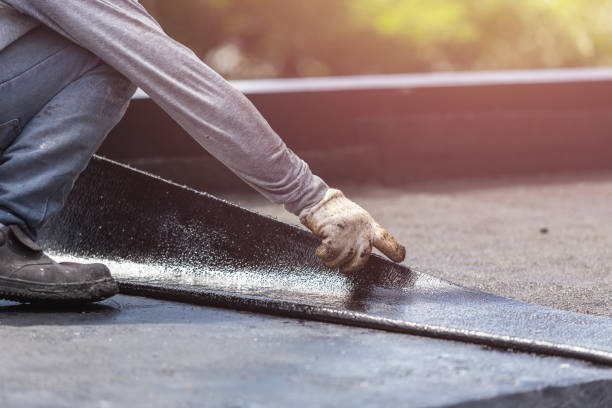 Professional Waterproofing technician working in Partridge, KS